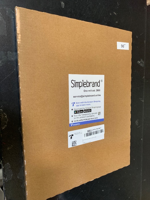 Photo 1 of Simplebrand Light Grey Sheer Curtains 96 Inches Long, Light Filtering Silver Grey Rod Pocket Solid Color Window Sheer Curtain Panels, Elegant Curtains & Drapes for Living Room, Bedroom 2 Panels, 42" W