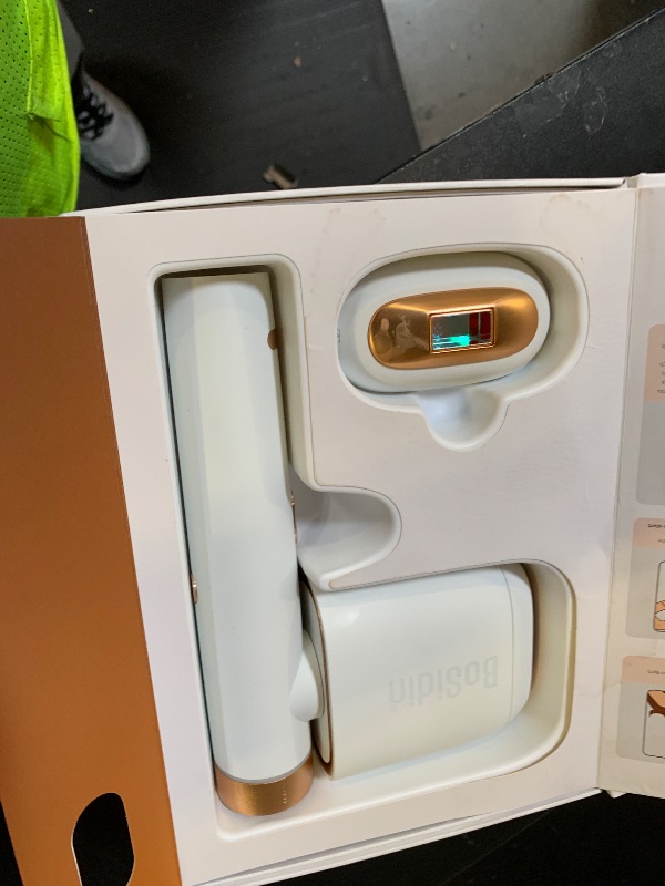 Photo 1 of Laser Hair Removal, BoSidin IPL Hair Removal with Painless Ice-Cooling, 2-in-1 Face SR Rejuvenation, 6+1 Modes, 6 Levels Hair Removal for Women Permanent, Laser Hair Removal Kit with Shaver, Goggles