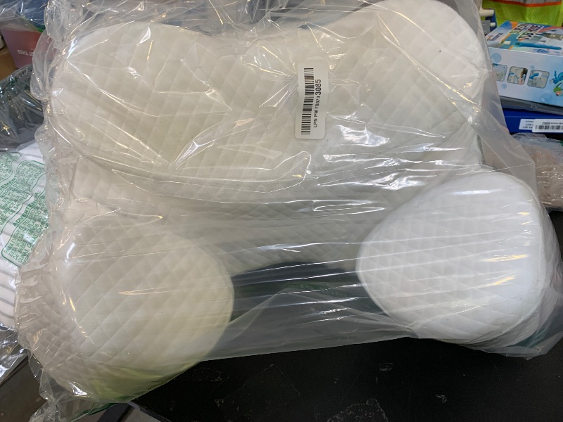 Photo 1 of Side Sleeper Pillows with Arm Holes- Memory Foam Shoulder Pillow for Side Sleepers Neck Support & Rotator Cuff Pain Relief, 2PCS Pillowcase, Ergonomic Knee, Leg, Arm Pillow for Adults (Light Grey)