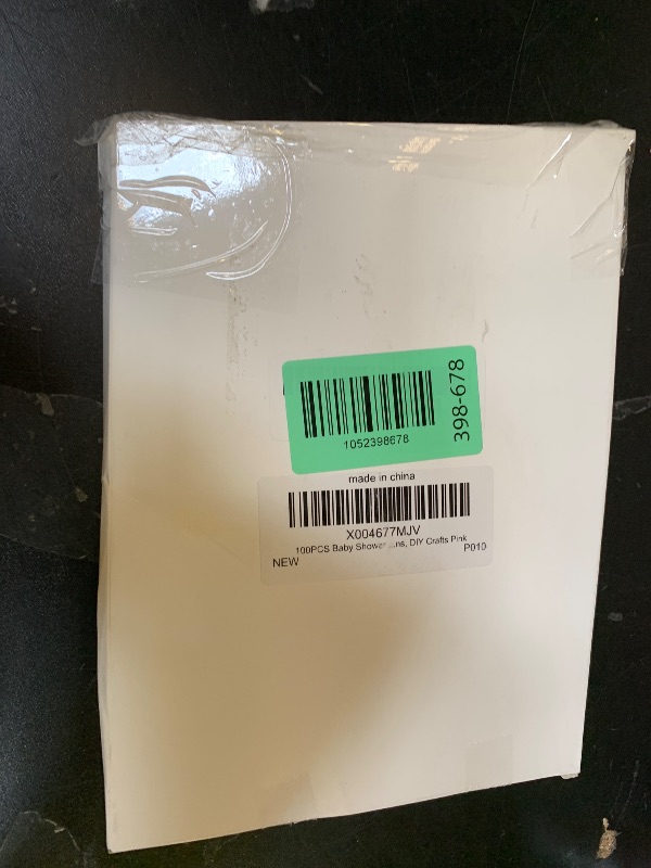 Photo 1 of 100PCS Baby Shower Clothespins Games Girl Plastic Clothes Pin with Waterproof Bag Mini Pink Pin Bulk 1.37 inch for Party Decorations, DIY Crafts