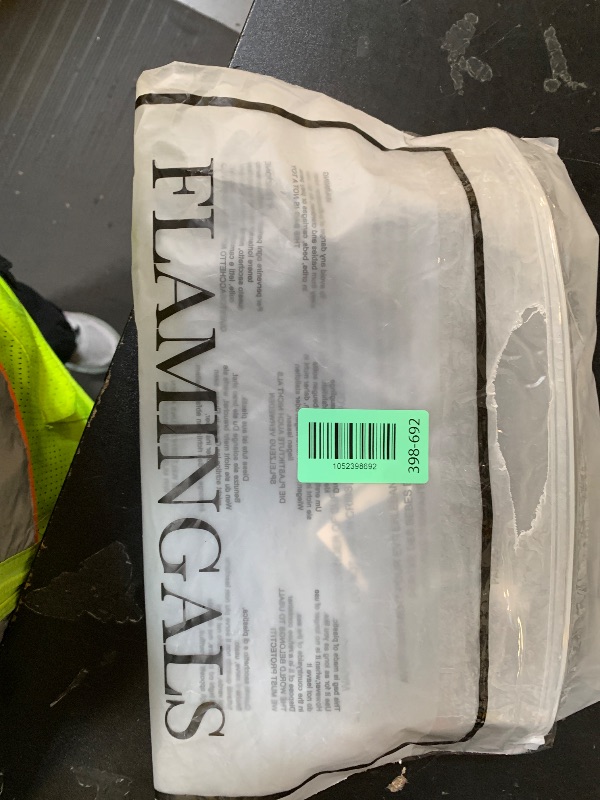 Photo 1 of Flamingals Straight Leg Pants for Women Mid Rise Casual Cargo Solid Patch Pockets Stitch Detail Pants Dark Gray L