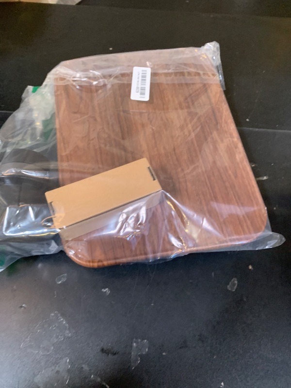 Photo 1 of 360° Rotating Wood Car Tray & Desk for Laptop - Steering Wheel Cup Holder Table, Car Accessories for Women & Men, Compatible with Tesla Model Y/3/S, Ford F150/Explorer/Maverick & Most Vehicles