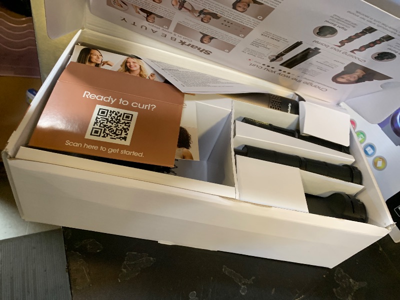 Photo 1 of Shark FlexStyle Air Styling & Drying System, Powerful Hair Blow Dryer & Multi-Styler with Auto-Wrap Curlers, Oval Brush, Concentrator Attachment, Mocha, HD431BR