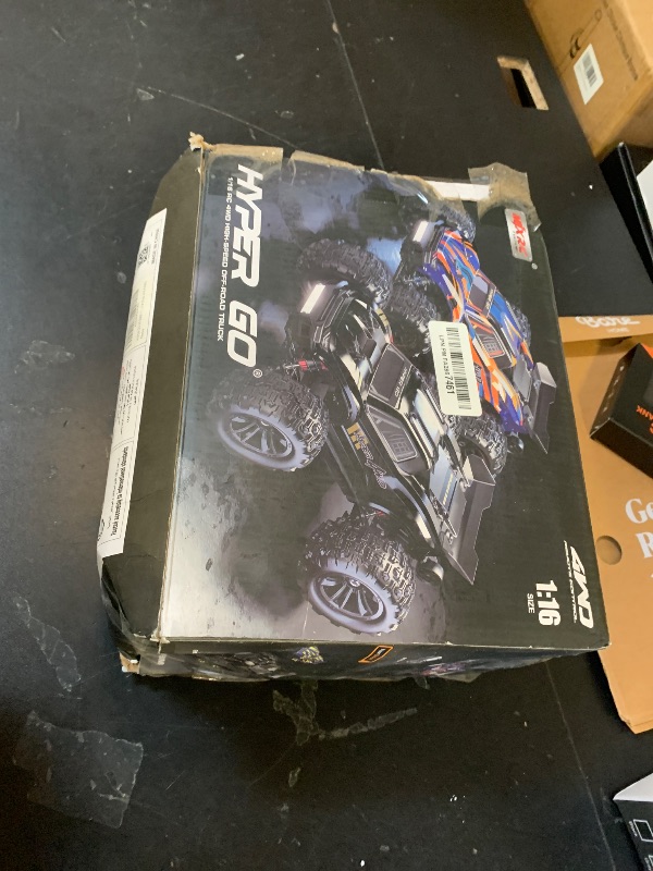 Photo 1 of HYPER GO H16BM 1/16 RTR Brushless High Speed Electric 4X4 Off-Road Fast RC Car, Max 42mph, RC Truck, Remote Control, 2 Lipo Batteries for Adult, Compatible with 3S Lipo