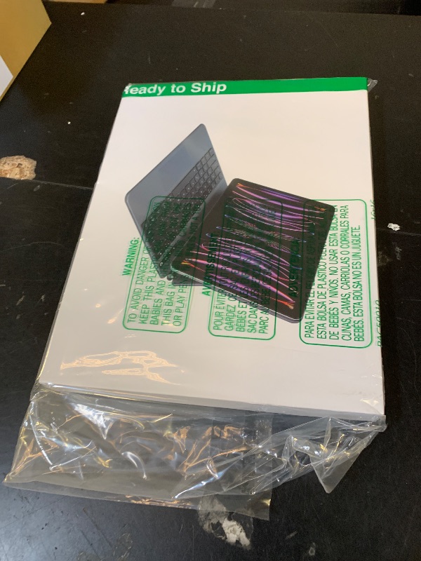 Photo 1 of Keyboard Case for Samsung Galaxy Tab S10+ Plus/S9+ Plus/S9 FE+ Plus/S8+ Plus/S7+ Plus/S7 FE Case for 12.4" with Multi-Touch Trackpad - Magic-Style Magnetic (White)