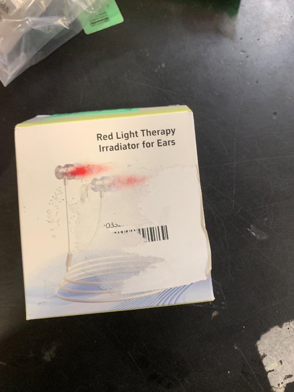 Photo 1 of 2 in 1 Red Light Therapy Device for Nose Ears Red Light Therapy Device for Tinnitus Relief 650nm Red Light for Ears & Nose Canal Silicone Cover and Nasal Silicone Sleeve