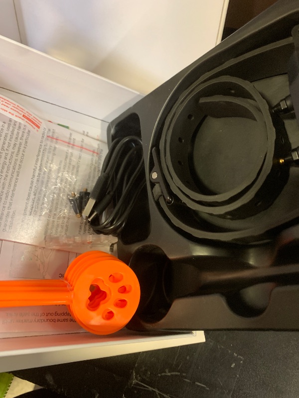 Photo 1 of AEZ Smart Dog Collar, GPS Dog Tracker, Wireless Dog Fence System, GPS Fence Collar for Dogs with Beep Vibration Alert Modes, Radius 25-999 Yards for Over 15lbs Dogs, IPX7 Waterproof