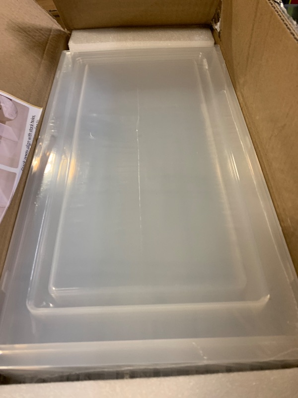 Photo 1 of 10 Pack Large Shoe Boxes Clear Plastic Stackable,Shoe Storage Organizer with Lids,Shoe Rack for Closet,Shoe Organizer and Shoe Containers for Sneaker Storage, Shoe Display Case Fit up to US Size 13