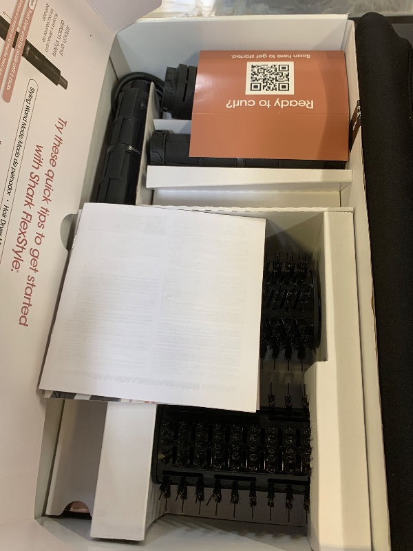 Photo 1 of Shark FlexStyle Air Styling & Drying System, Powerful Hair Dryer Brush & Multi-Styler with Auto-Wrap Curlers, Concentrator Attachment and Storage Bag, Blossom Bliss, HD432RS