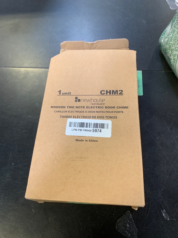 Photo 1 of ?Newhouse Hardware CHM2 Door Chime, White