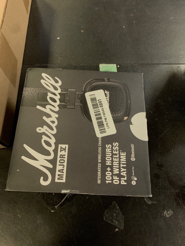 View 2 of Marshall Major V On-Ear Wireless Bluetooth Headphones - Black