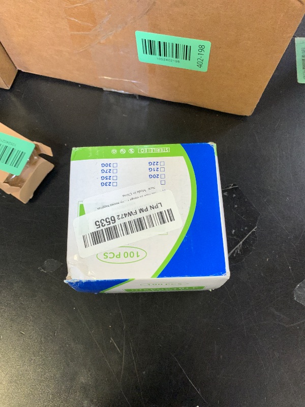 Photo 1 of 100 Pack 22 Gauge 1.5in Lab Accessories,Individually Sealed Supplies