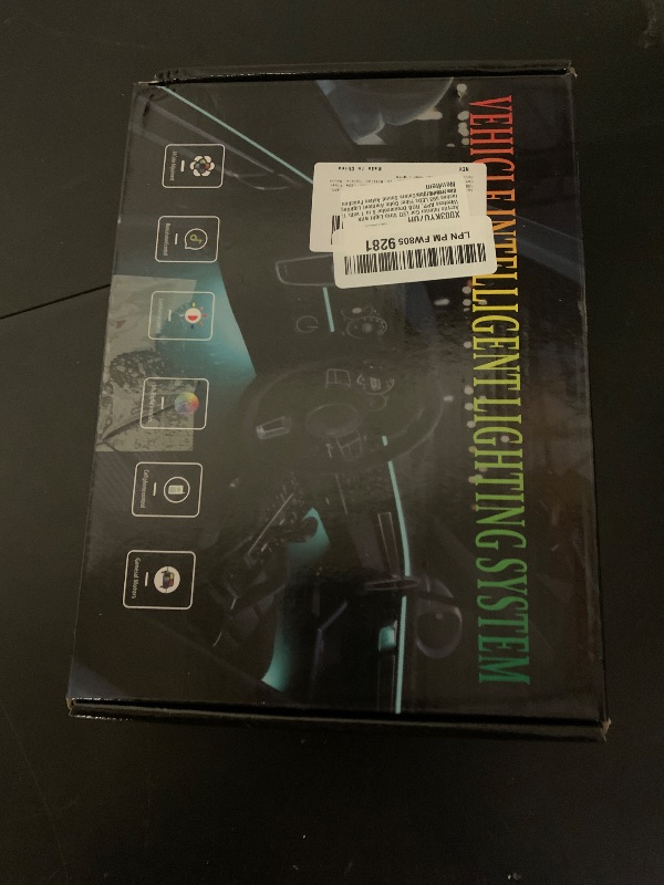 Photo 1 of Acrylic Interior Car LED Strip Light with Wireless APP, RGB Dreamcolor 6 in 1 with 175 inches 593 LEDs Fiber Optic Ambient Lighting Kits, 16 Million Colors Sound Active Function Car Neon Lights