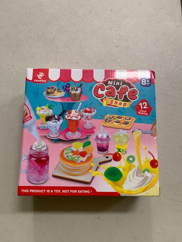 Photo 1 of 12 Making Miniature Food Toys Set, DIY, Resin Play, NOT Edible, Kitchen Mini Pretend Play Food Set for Kids Age 8-13, Birthday for Girls, 8 9 10, Make Your Food