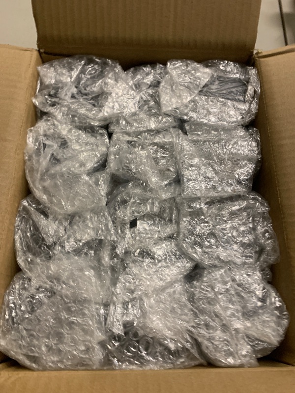 Photo 1 of 24 Pcs 4 oz Glass Jars with Lids, Clear Candle Jars with Black Lids Round Empty Candles Container Tins Candle Making Storing Lotions Spice Powder Liquid Sample Makeup (Clear)