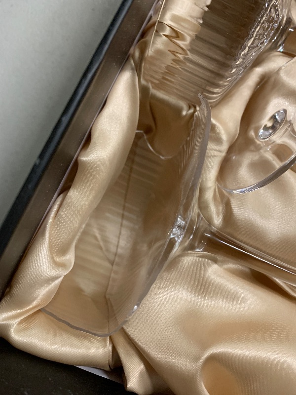 Photo 1 of 4 Pcs Coupe Glasses, Hand Blown 10 oz Cocktail Glasses, Ribbed Glasses, Gift Boxed Drinking Glass Set, Pefect Gift for Christmas, Espresso Martini, Manhattan, Wine, Champagne Martini Glasses Set of 4