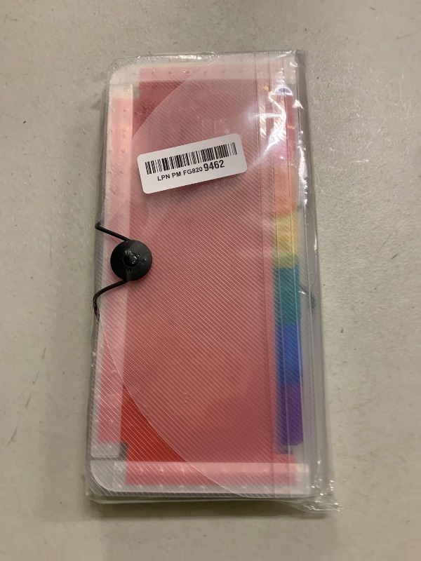 Photo 1 of 13 Pocket A6 Receipt Organizer, 2 Pack Small Accordion File Organizer, Coupon Organizer with Labels - Clear