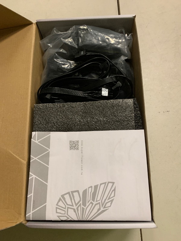 Photo 1 of Super Flower Leadex VII XP PRO 850W 80+ Platinum, Cybenetics Platinum, Full Modular, ATX 3.1 & PCIe 5.0, W/12VHPWR (2x8pin-16pin Native Cables), FDB Fan, SF-850F14XP, Black