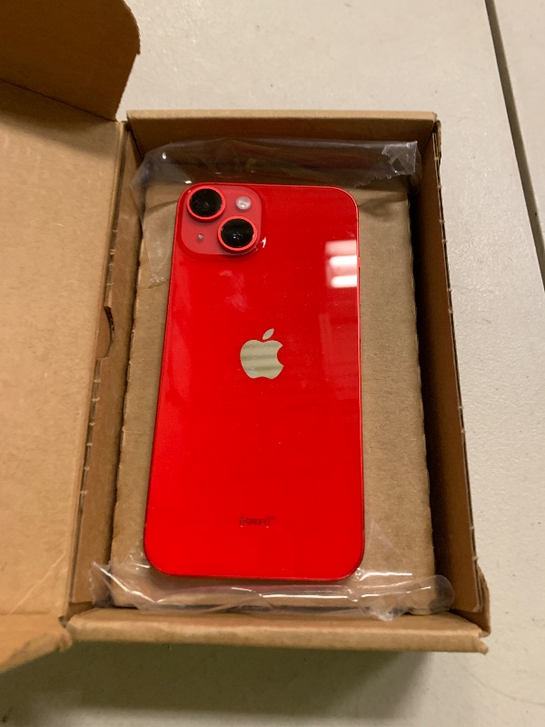 Photo 1 of LOCKED** FOR PARTS ONLY** Apple iPhone 14, 128GB, (PRODUCT) Red // CANT UNLOCK, SELLING FOR PARTS ONLY