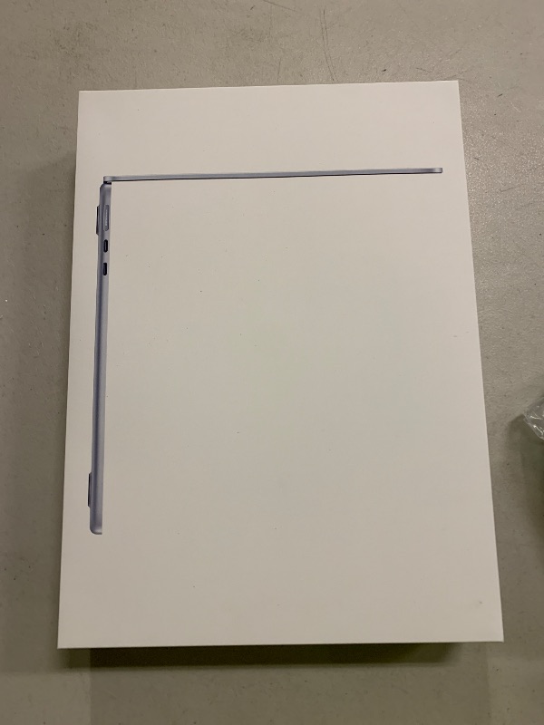 Photo 1 of Apple 2025 MacBook Air 13-inch Laptop with M4 chip: Built for Apple Intelligence, 13.6-inch Liquid Retina Display, 16GB Unified Memory, 256GB SSD Storage, 12MP Center Stage Camera, Touch ID; Sky Blue