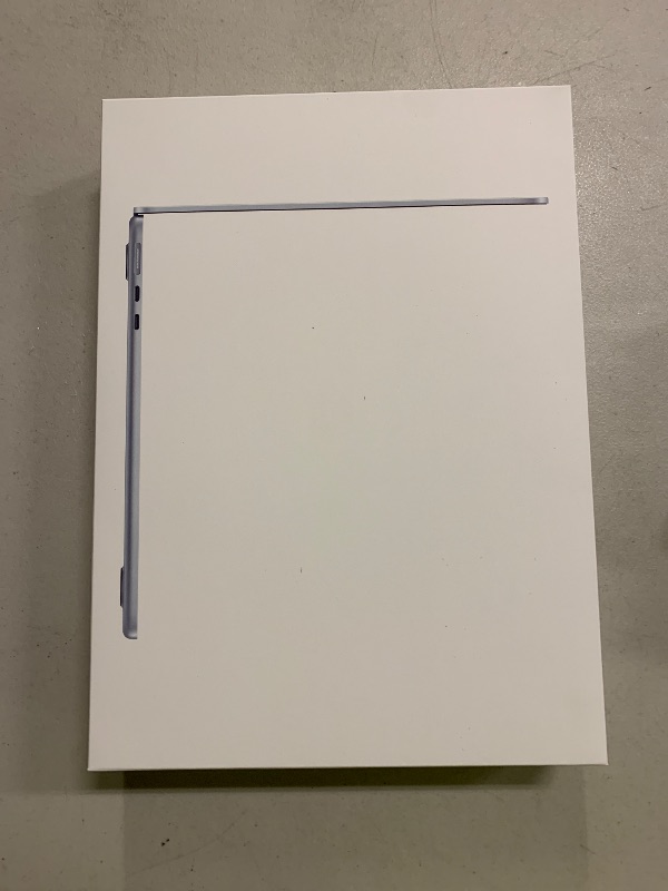 Photo 1 of Apple 2025 MacBook Air 13-inch Laptop with M4 chip: Built for Apple Intelligence, 13.6-inch Liquid Retina Display, 16GB Unified Memory, 256GB SSD Storage, 12MP Center Stage Camera, Touch ID; Sky Blue