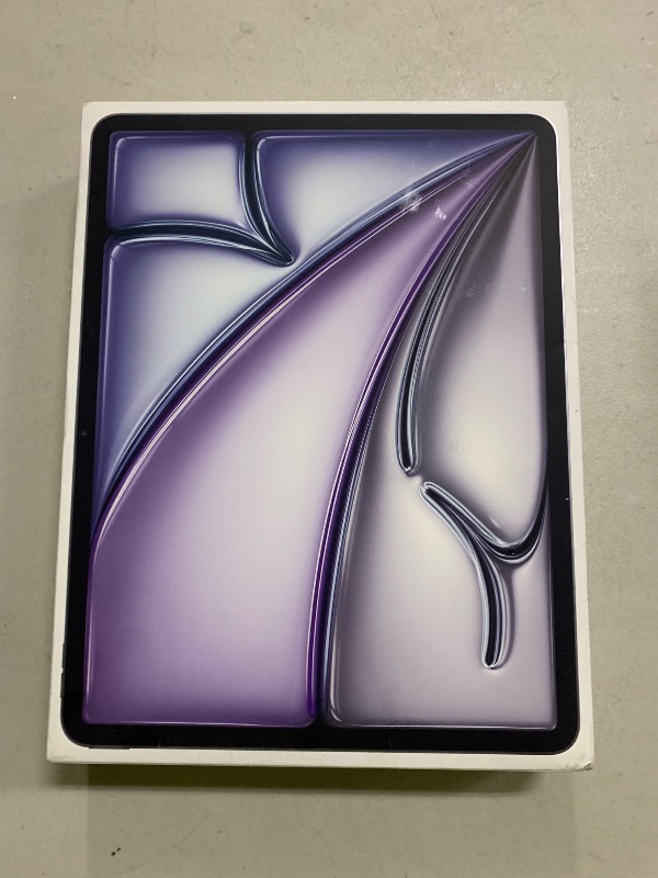 Photo 1 of Apple iPad Air 13-inch with M3 chip Built for Apple Intelligence, Liquid Retina Display, 128GB, 12MP Front/Back Camera, Wi-Fi 6E, Touch ID, All-Day Battery Life — Space Gray