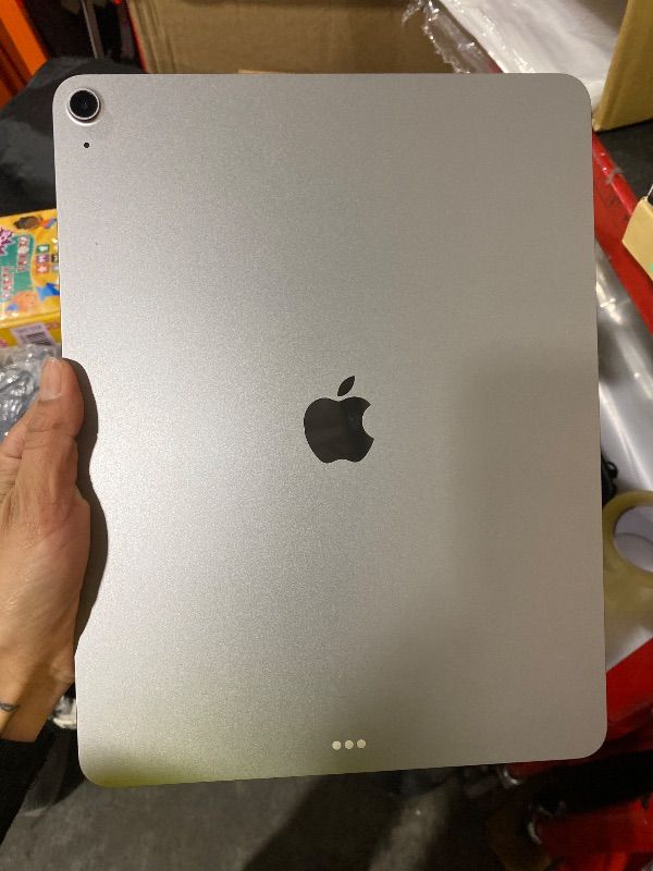 Photo 1 of Apple iPad Air 13-inch with M3 chip Built for Apple Intelligence, Liquid Retina Display, 128GB, 12MP Front/Back Camera, Wi-Fi 6E, Touch ID, All-Day Battery Life — Space Gray