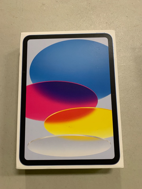 Photo 1 of Apple iPad 11-inch: A16 chip, 11-inch Model, Liquid Retina Display, 128GB, Wi-Fi 6, 12MP Front/12MP Back Camera, Touch ID, All-Day Battery Life — Blue