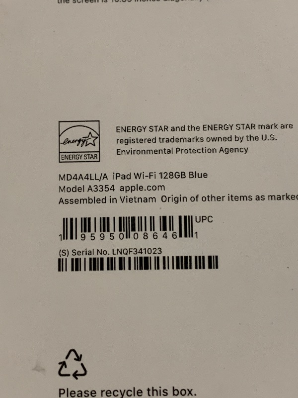 Photo 1 of Apple iPad 11-inch: A16 chip, 11-inch Model, Liquid Retina Display, 128GB, Wi-Fi 6, 12MP Front/12MP Back Camera, Touch ID, All-Day Battery Life — Blue
