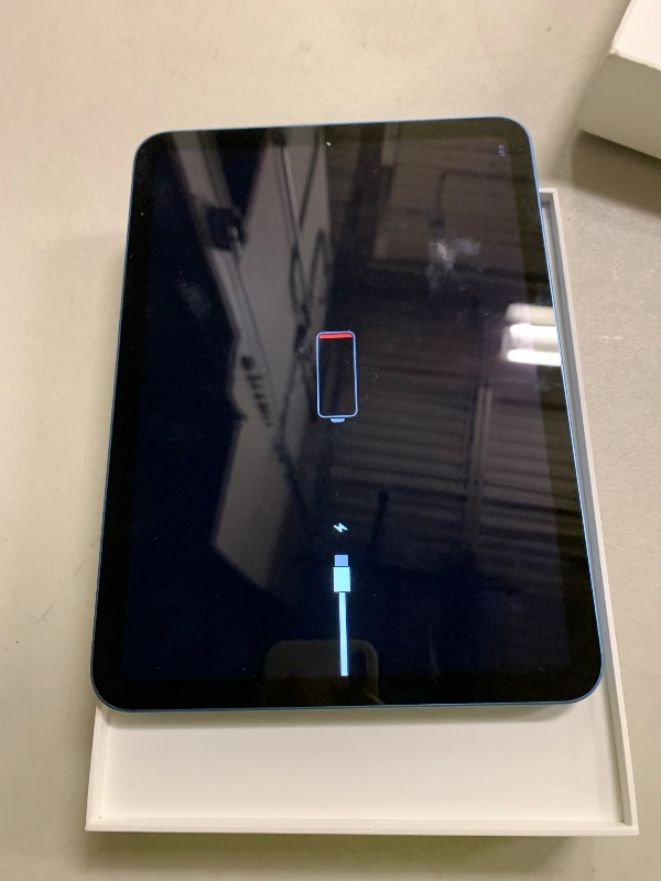 Photo 1 of Apple iPad 11-inch: A16 chip, 11-inch Model, Liquid Retina Display, 256GB, Wi-Fi 6, 12MP Front/12MP Back Camera, Touch ID, All-Day Battery Life — Blue