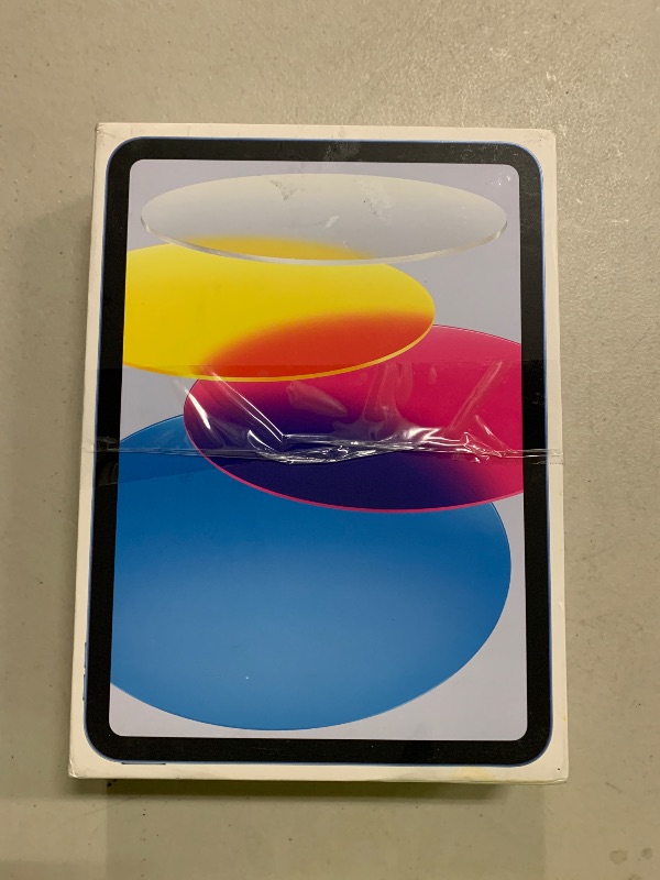 Photo 1 of Apple iPad 11-inch: A16 chip, 11-inch Model, Liquid Retina Display, 256GB, Wi-Fi 6, 12MP Front/12MP Back Camera, Touch ID, All-Day Battery Life — Blue