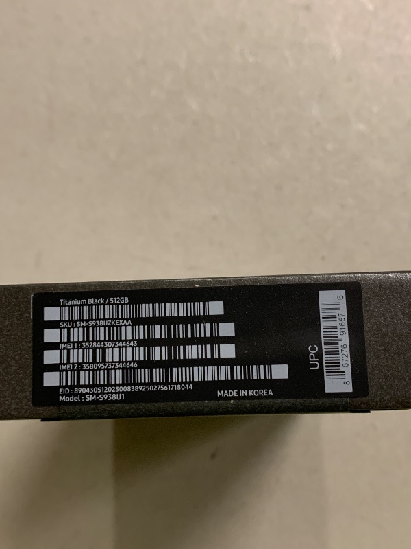 Photo 1 of Samsung Galaxy S25 Ultra, 512GB Smartphone, Unlocked Android, AI Night Mode Camera, Snapdragon 8 Elite Fast Processor, 5000mAh Battery, Built-in S Pen, 2025, US 1 Yr Warranty, Titanium Black