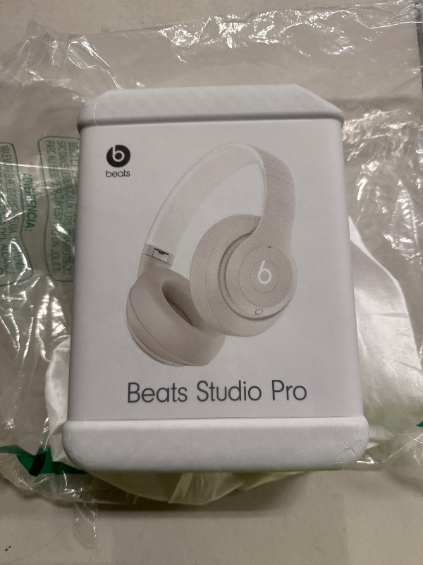 Photo 1 of Beats Studio Pro-Premium Wireless Over-Ear Headphones- Up to 40-Hour Battery Life, Active Noise Cancelling, USB-C Lossless Audio, Apple & Android Compatible- Sandstone
