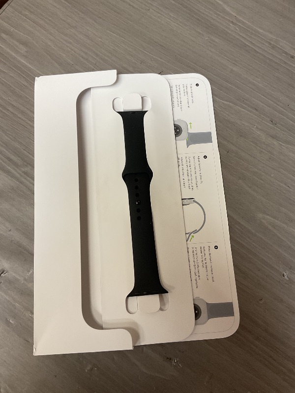 Photo 1 of Apple Watch Series 11, 46mm, Smartwatch Black Sport Band, Water Resistant.