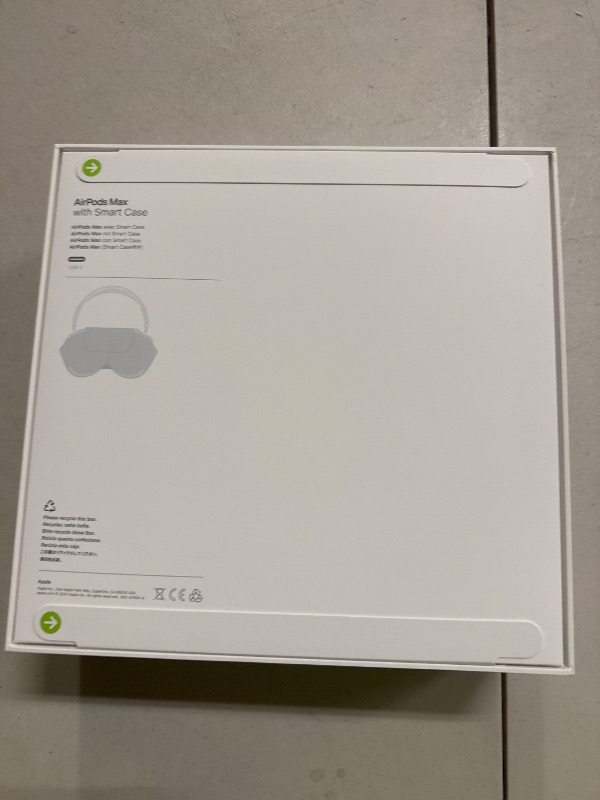 Photo 1 of Apple AirPods Max Wireless Over-Ear Headphones, Pro-Level Active Noise Cancellation, Transparency Mode, Personalized Spatial Audio, USB-C Charging, Bluetooth Headphones for iPhone - Blue