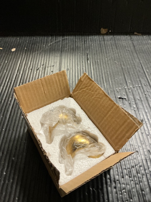 Photo 1 of 2 Pcs Toilet Bolt Caps Ceramic Gold Bird Replacement Toilet Screw Cover Caps Bathroom Decorative Toilet No Need to Cut The Bolt and No Tools Required - Universal Fit