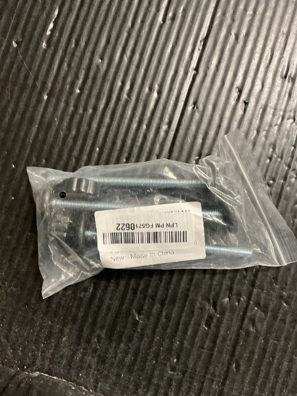 Photo 1 of 4Pcs Universal Baby Gates Threaded Spindle Rod, M8 (8mm) Replacement Bolt Part for Pet Pressure Mounted Safety Gates, Extra Long Baby Tension Gate Extender (Black)