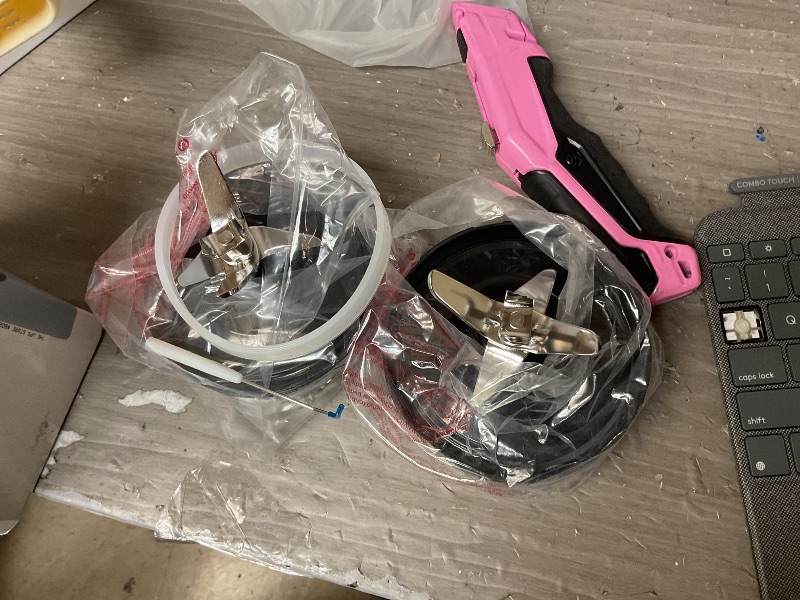 Photo 1 of (Pack of 2) Blender Replacement Parts 7 Fins Extractor Blade Assembly with Rubber Gasket Compatible with Nurti Ninja Blenders Auto iQ BL480 BL401 BL642 BL801 NN102