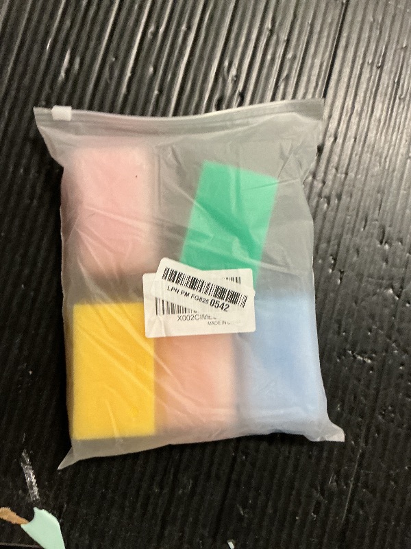 Photo 1 of ?6 PCS Baby Bath Time Sponge Brush- Body, Hair, and Scalp Cleaning - Gentle on Infant, Toddler Sensitive Skin - Great Sensory Feel.