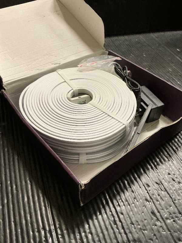 Photo 1 of 200Ft Neon Rope Lights,Flexible Led Rope Lights Control with App/Remote,Multiple Modes Rope Lights,IP65 Outdoor RGB Led Neon Lights Waterproof,Music Sync Gaming Led Neon Light Strip for Bedroom Decor