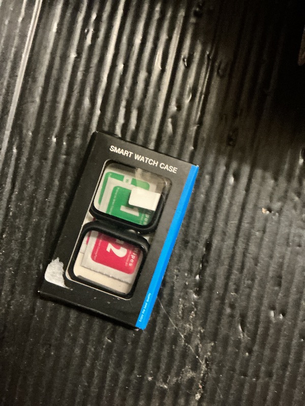 Photo 1 of 2 Pack Case with Tempered Glass Screen Protector for Apple Watch Series 6/5/4/SE 44mm,JZK Slim Guard Bumper Full Coverage Hard PC Protective Cover HD Ultra-Thin Cover for iWatch 44mm,Black+Black