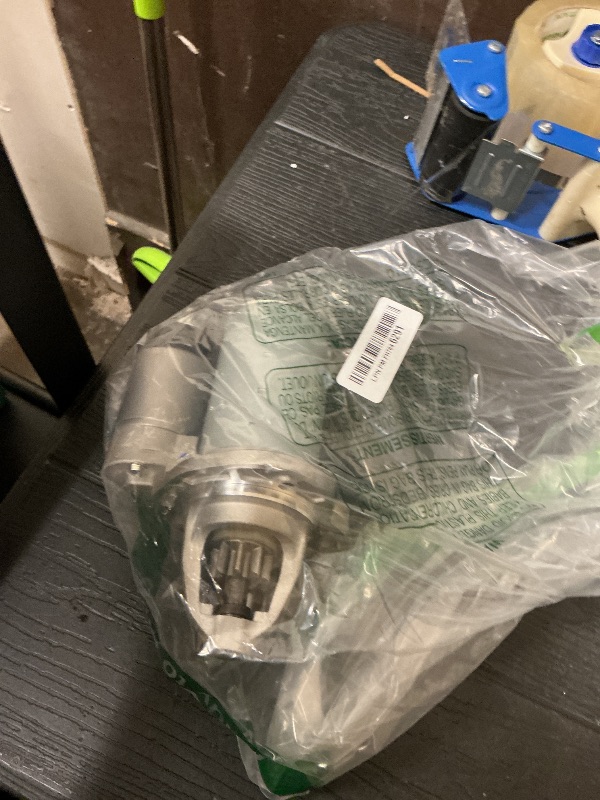 Photo 1 of 19185N Ezexpreze Starter Compatible with 11-16 Chrysler 300 Dodge Challenger & Charger,11-15 Durango,13-15 Grand Cherokee, 13-14 Ram 1500 3.6L 1.3kw 9-Teeth CW Replace# 4801852AB DRS0861 428000-7210