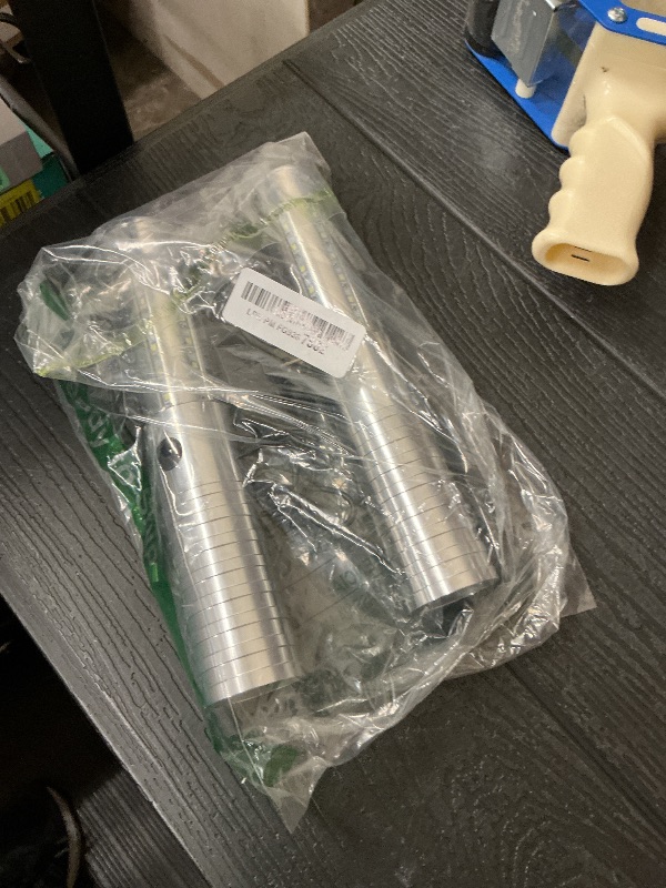 Photo 1 of 2 Pieces LED Strobe Baton Light Rechargeable Bottle Service Sparklers Stick Reusable Champagne Bottle Handheld LED for Club Stage Nightclub Party Concert Event Bar Outdoor - Silver