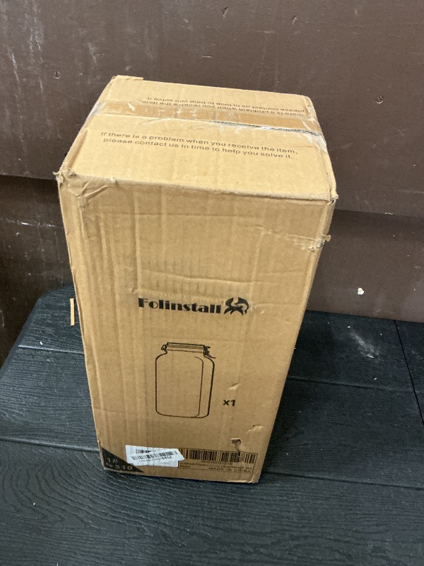 Photo 1 of [Upgrade] 2 Gallon Glass Jars with Airtight Lids, 7400 ml Large Wide Mouth Glass Mason Jars with Stainless Steel Handle, Big Storage Jars with Lids, 2 Scale Markings Cereal Containers Storage