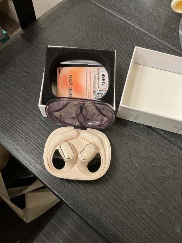 Photo 1 of 2026 Upgraded Open Ear Headphones,Over Ear Earbuds with Ergonomic Earhook,Bluetooth Headphones 6.0 with Smart Digital Display,80H Playtime,IPX7 Waterproof,Touch Control Operate Fit Cycling,Running