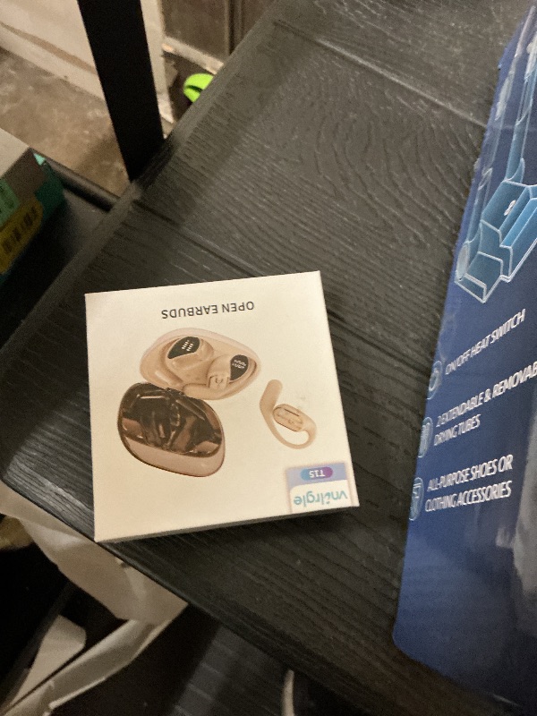 Photo 1 of 2026 Upgraded Open Ear Headphones,Over Ear Earbuds with Ergonomic Earhook,Bluetooth Headphones 6.0 with Smart Digital Display,80H Playtime,IPX7 Waterproof,Touch Control Operate Fit Cycling,Running