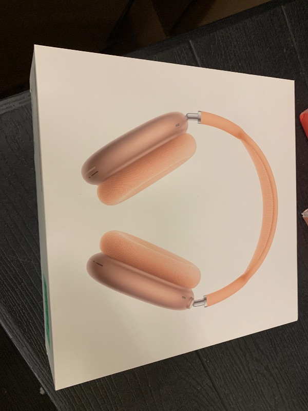 Photo 1 of Apple AirPods Max Wireless Over-Ear Headphones, Pro-Level Active Noise Cancellation, Transparency Mode, Personalized Spatial Audio, USB-C Charging, Bluetooth Headphones for iPhone - Orange