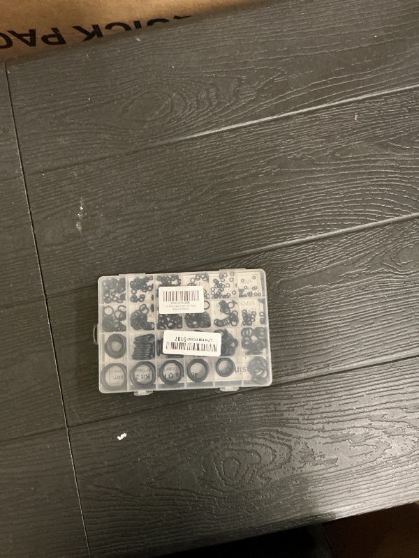 Photo 1 of 400 Pcs Rubber O-Rings Assortment Kit, 24 Sizes Rubber O-Ring Sealing Seal Assortment Set for Faucet, Hose, Automotive Repair, Plumbing, Gas, O Rings Kit