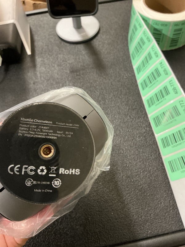 Photo 1 of XbotGo Chameleon AI Auto Sports Action Camera - 4K 60FPS Soccer Camera and Basketball Tracking Camera for Team Sports, Live Streaming, No Subscription, Works with iOS & Android (Lava Graphite)