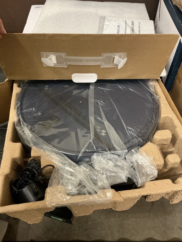 Photo 1 of Robot Vacuum and Mop Combo, 2-in-1 Mopping Robot Vacuum Cleaner with 2300Pa Suction, 2.87'' Slim Design, Wi-Fi/App/Voice Control, 3D Obstacle Avoidance&Self-Charging for Hard Floors, Carpets, Pet Hair